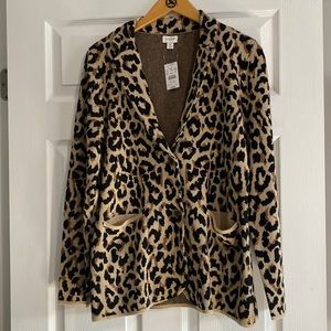 J. Crew Sweater Blazer NWT Size Medium